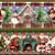 Tricoline Digital Barrado Casa do Papai Noel, 55cm x 1,50mt - Imagem 3