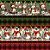 Tricoline Digital Barrado Natal Divertido, 50cm x 1,50mt - Imagem 2