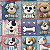 Tricoline Digital Patch Bichinhos Cachorrinhos, 50cm x 1,50m - Imagem 1