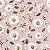 Tricoline Digital Love Daisies Pink Daisy, 50cm x 1,50mt - Imagem 1