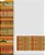 Tricoline Digital Barrado Gingerbread, 100%Alg 50cm x 1,50mt - Imagem 2