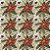 Tricoline Digital Natal Floral, 100% Algodão, 50cm x 1,50mt - Imagem 1