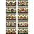 Tricoline Digital Barrado Cookies Natalinos, 50cm x 1,50mt - Imagem 1