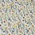 Tricoline Digital Flores do Campo, 100% Alg. 50cm x 1,50mt - Imagem 1