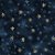 Tricoline Digital Midnight Estrelinhas 100%Alg 50cm x 1,50mt - Imagem 1