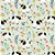 Tricoline Digital Farm Vaquinhas, 100%Algodão, 50cm x 1,50mt - Imagem 1