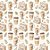 Tricoline Digital Copo e Taça de Café 100%Alg 50cm x 1,50m - Imagem 1
