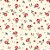 Tricoline Floral Doce Criação, 100% Algodão, 50cm x 1,50mt - Imagem 1