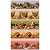 Tricoline Digital Barrado Gourmet Garden Picnic 50cm x 1,50m - Imagem 2