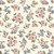 Tricoline Digital Floral Grande Shabby Chic, 50cm x 1,50mt - Imagem 1