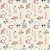 Tricoline Digital Flores e Maquiagens, 100%Alg 50cm x 1,50mt - Imagem 1