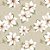 Tricoline Digital Floral Natal Vintage 100%Alg 50cm x 1,50mt - Imagem 1