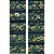 Tricoline Digital Barrado Floral Sunset, 50cm x 1,50mt - Imagem 1