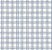 Tricoline Digital Xadrez Aquerelado Azul, 50cm x 1,50mt - Imagem 1