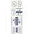 Tricoline Painel Necessaries Gansos e Cerejinhas 50cmX1,50mt - Imagem 1