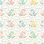 Tricoline Digital LS Pássaros, 100% Algodão, 50cm x 1,50mt - Imagem 1