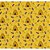 Tricoline Colmeia de Abelhas, 100% Algodão, Unid. 50cm x 1,50mt - Imagem 1