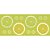 Tricoline Painel Sousplat Limões, 100% Algodão, Unid. 63cm x 1,50mt - Imagem 1