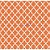 Tricoline Estampado Ana Cor - 10 (Laranja), 100% Algodão, Unid. 50cm x 1,50mt - Imagem 1