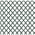 Tricoline Estampado Ana Cor - 14 (Branco Com Preto), 100% Algodão, Unid. 50cm x 1,50mt - Imagem 1
