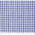 Tricoline Xadrez Azul Royal Fio Tinto, 100% Algodão, Unid. 50cm x 1,50mt - Imagem 1