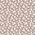 Tricoline Tiny Daisy Rosê, 100% Algodão, Unid. 50cm x 1,50mt - Imagem 1