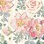 Tricoline Digital Floral Veneza Rosê 100% Algodão, Unid. 50cm x 1,50mt - Imagem 1