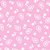 Tricoline Estampado Mini Cashmere Rosa Bebê, 100% Algodão, Unid. 50cm x 1,50mt - Imagem 1