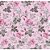 Tecido Tricoline Floral Dália (Rose), 100% Algodão, Unid. 50cm x 1,50mt - Imagem 1