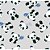 Tecido Tricoline Panda (Cinza com Azul), 100% Algodão, Unid. 50cm x 1,50mt - Imagem 1