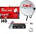 Kit Antena Parabólica Bipartida ASR 60cm Claro Tv Pré-Pago com 1 RecepItor Digital HD Visiontec - Imagem 2