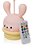 Pet Light Magic Bunny - Abajur noturno infantil sem fio com controle remoto - Imagem 2