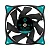 Cooler FAN IceGALE Xtra PWM 120mm Preto 3000 RPM 127 CFM - Imagem 3