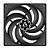 Cooler FAN ARCTIC P14 SLIM PWM PST 140mm Preto, ACFAN00268A - Imagem 3