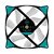 Kit com 2x Cooler FAN Iceberg Thermal IceGale ARGB 140mm Preto e Branco – ICEGALE14A-B2A - Imagem 7