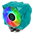 Cooler Para Processador Iceberg Thermal IceSleet X5, 120mm, Azul, ICESLEETX5-00A - Imagem 1