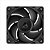 Cooler FAN ARCTIC P12 Pro PST PWM 120mm Preto, ACFAN00306A - Imagem 2