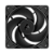 Cooler FAN ARCTIC P12 Pro Reverse 120mm Preto, ACFAN00331A - Imagem 2