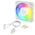 Cooler FAN ARCTIC BioniX P12 A-RGB 120mm Branco, ACFAN00336A - Imagem 1