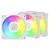 Kit 3x Cooler FAN ARCTIC BioniX P12 A-RGB 120mm Branco, ACFAN00338A - Imagem 2