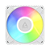 Kit 3x Cooler FAN ARCTIC BioniX P12 A-RGB 120mm Branco, ACFAN00338A - Imagem 5