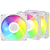 Kit 3x Cooler FAN ARCTIC BioniX P14 A-RGB 140mm Branco, ACFAN00342A - Imagem 2