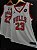 CAMISAS REGATAS NBA  CHICAGO BULLS BRANCA BASQUETE BALL TECIDO DRIFIT - Imagem 3