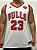 CAMISAS REGATAS NBA  CHICAGO BULLS BRANCA BASQUETE BALL TECIDO DRIFIT - Imagem 1