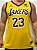 CAMISA REGATA MASCULINA PLUS SIZE LAKERS AMARELA - Imagem 2
