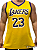 CAMISA REGATA MASCULINA PLUS SIZE LAKERS AMARELA - Imagem 5