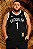 REGATA MASCULINA PLUS SIZE BROOKLYN PRETA - Imagem 1