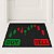 Tapete Capacho Grafico Buy Sell Velas Bolsa de Valores 60x40 - Imagem 1