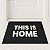 Tapete Capacho Entrada Home Frases 60x40cm Welcome Apto Casa - Imagem 8