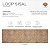 Tapete Passadeira Vinil Sisal 60cm Cozinha Gourmet Casa Lar - Imagem 6